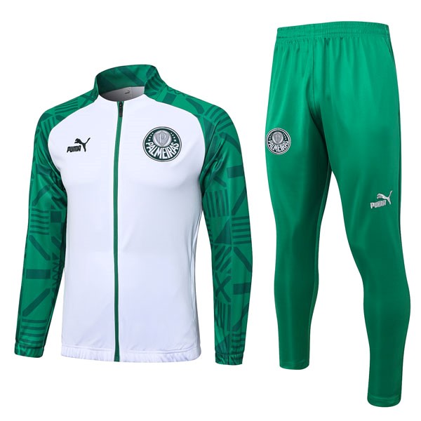 Trainingsanzug Palmeiras 2023-2024 Grün Weiß